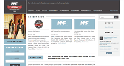 Desktop Screenshot of musicmanagersforum.ca